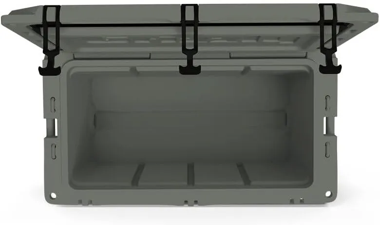 Grizzly 75 Cooler | 75 qt Ice Chest Durable Rotomolded Insulated | Made in USA | Warranty for Life | for Beach Boat Camping Fishing Hunting | G75