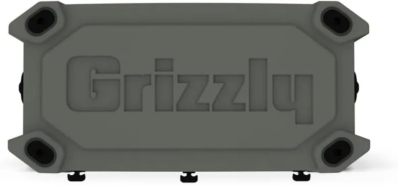 Grizzly 75 Cooler | 75 qt Ice Chest Durable Rotomolded Insulated | Made in USA | Warranty for Life | for Beach Boat Camping Fishing Hunting | G75