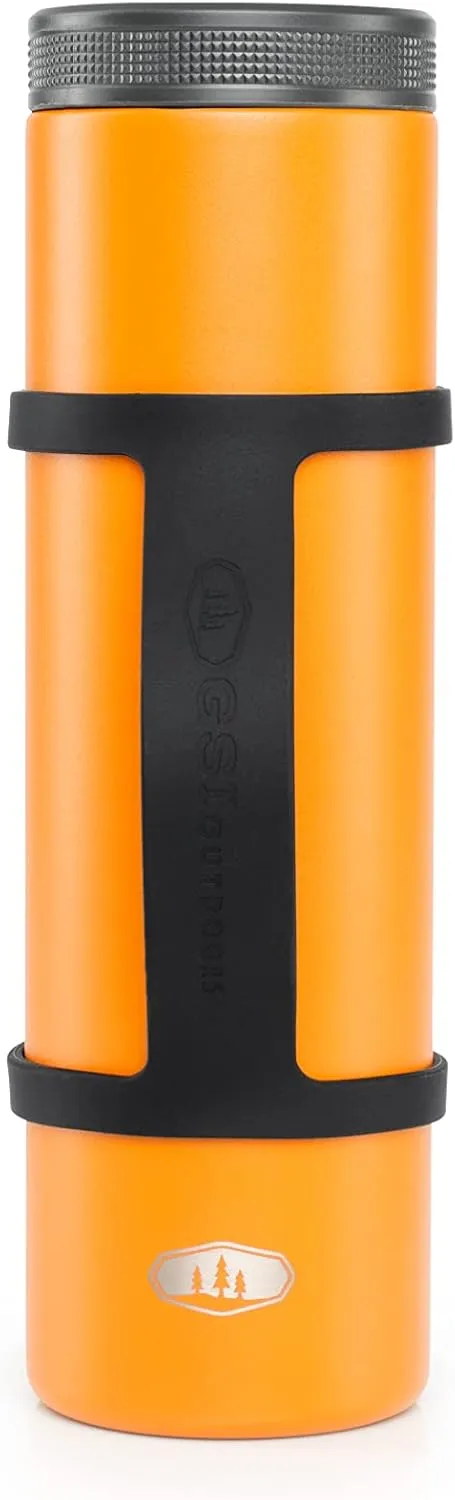 GSI Outdoors 2 Can Cooler, Double Insulated Tube I Fits 2 x 12 oz. Beer & Soda Cans for Travel