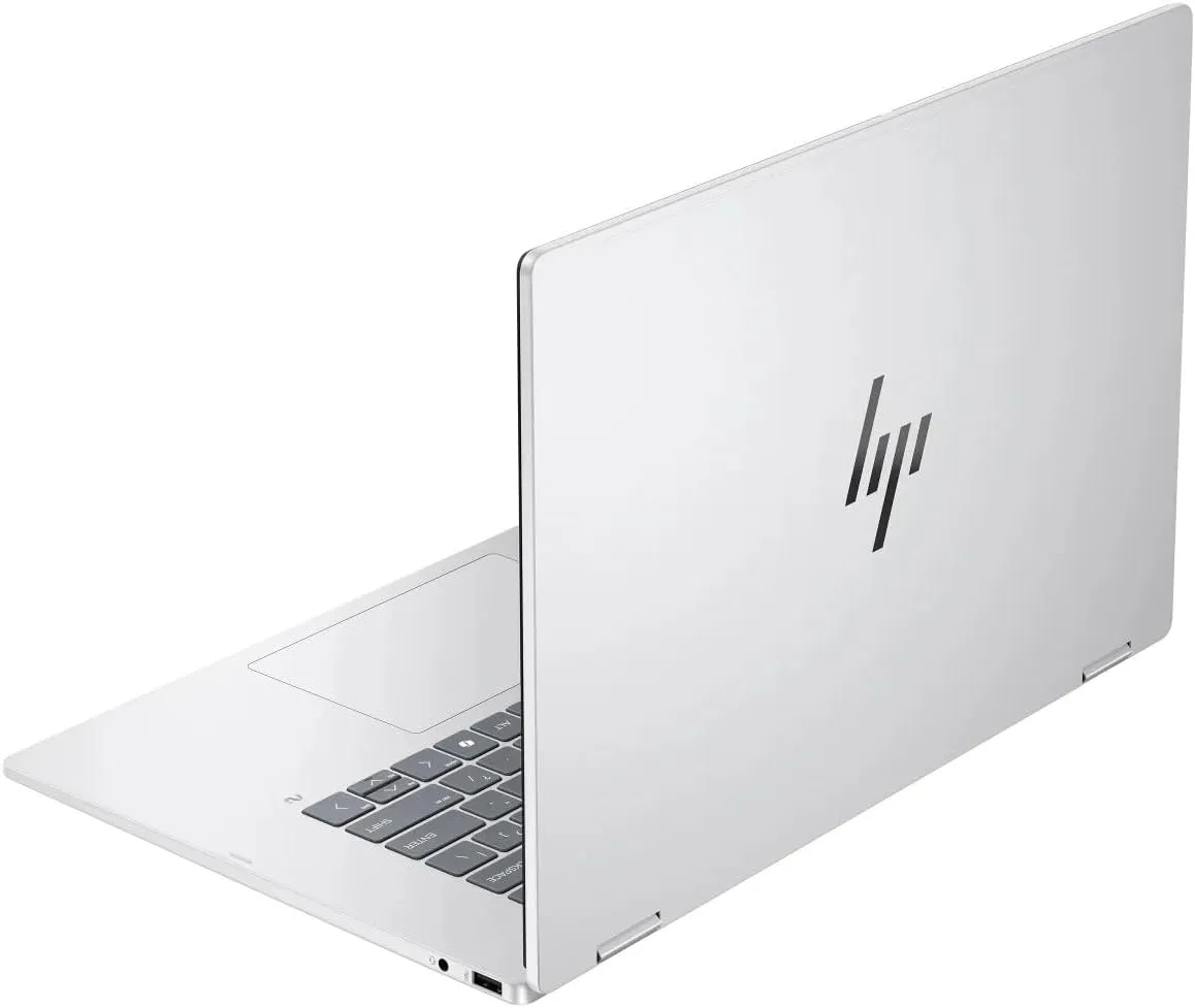 HP 2025 Laptop | OmniBook 7 Flip 2-in-1 | 16" 2880x1800 Touch | Intel-8 Core Ultra 7 258V | 32GB LPDDR5 | 4TB SSD | Windows 11 Pro | Wi-Fi 7 - BT 5.4 - Backlit KB - 5MP IR Camera - Glacier Silver