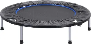 HYD-Parts 40" Foldable Mini Trampoline for Adults and Kids Exercise Rebounder Without Handle Fitness Trampoline Jumping Workout Max Load 330lbs