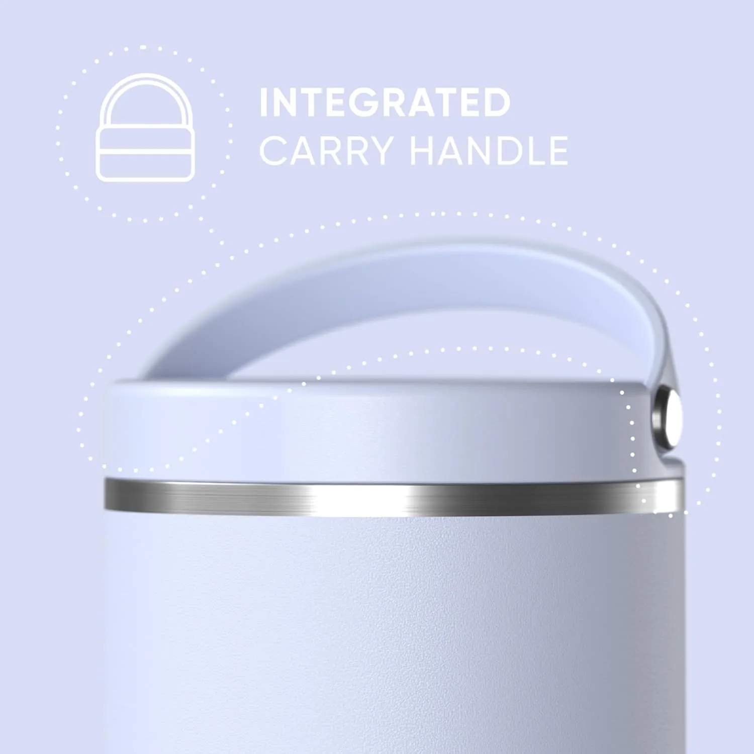 Hydrapeak 25oz Stainless Steel Vacuum Insulated Thermos Food Jar | Kids for Hot and Cold Food, Wide Mouth Leak-Proof Soup Adults, 10 Hours 16 (Iceberg)