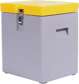 ICECON 30 Liter Dry Ice Storage Insulated Container Chest,27QT, 1 CU FT