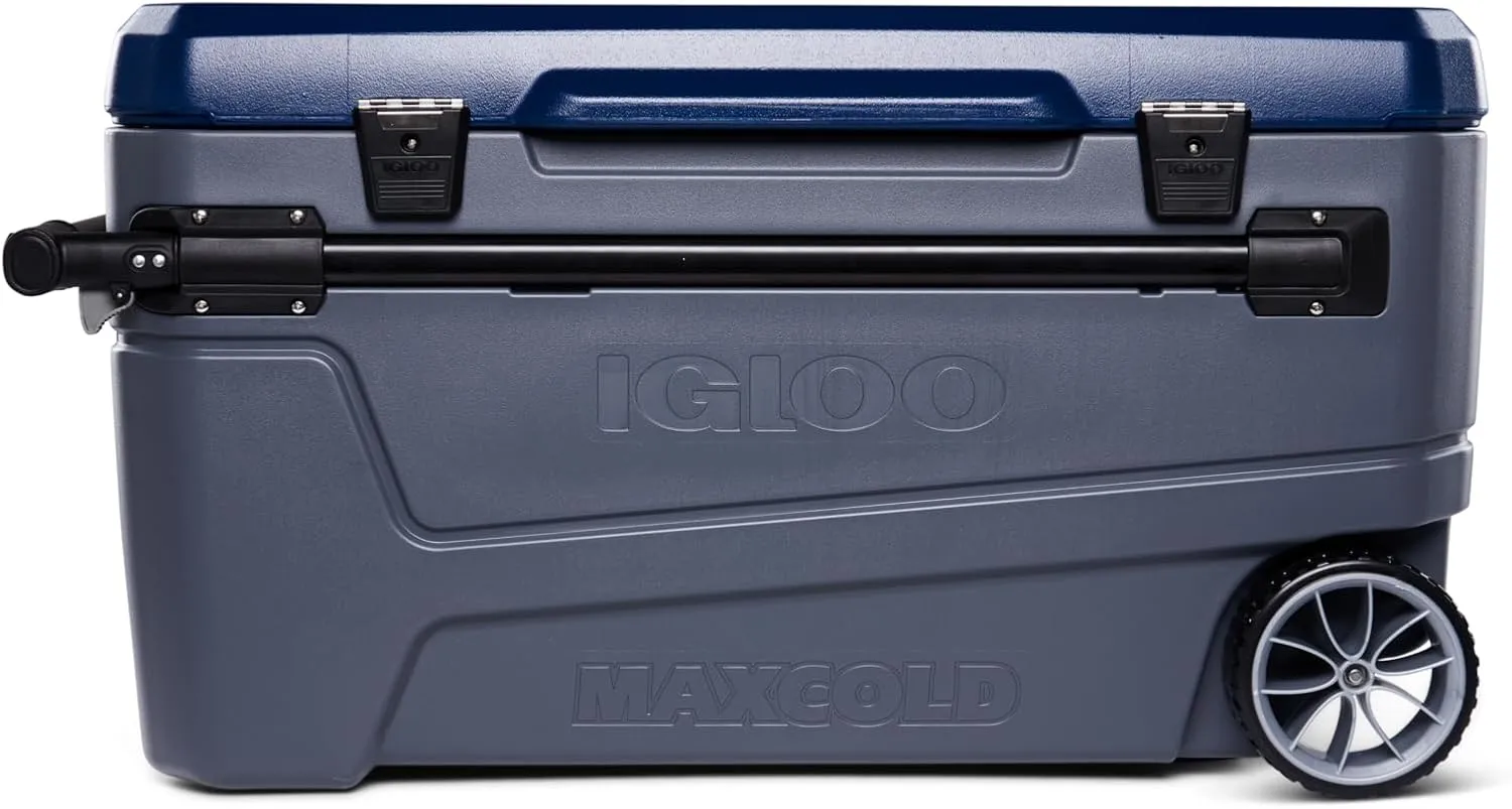 Igloo Coolers Maxcold Series, Insulated Portable Cooler, Hard Coolers, Leak-Proof Ice Chest, 5 Day Ice Retention