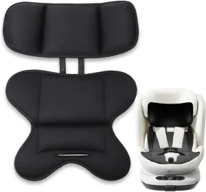 Infant Car Seat Insert,Newborn Car Seat Insert and Head Support Pillow Compatible with Doona Car Seat Strollers,Stroller Cushion,Impact Protection - Black