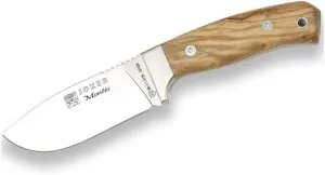 Joker Survival knife Montés CO18, 3.9 in. blade, full tang, olive wood handle, fishing, hunting, camping and trekking tool