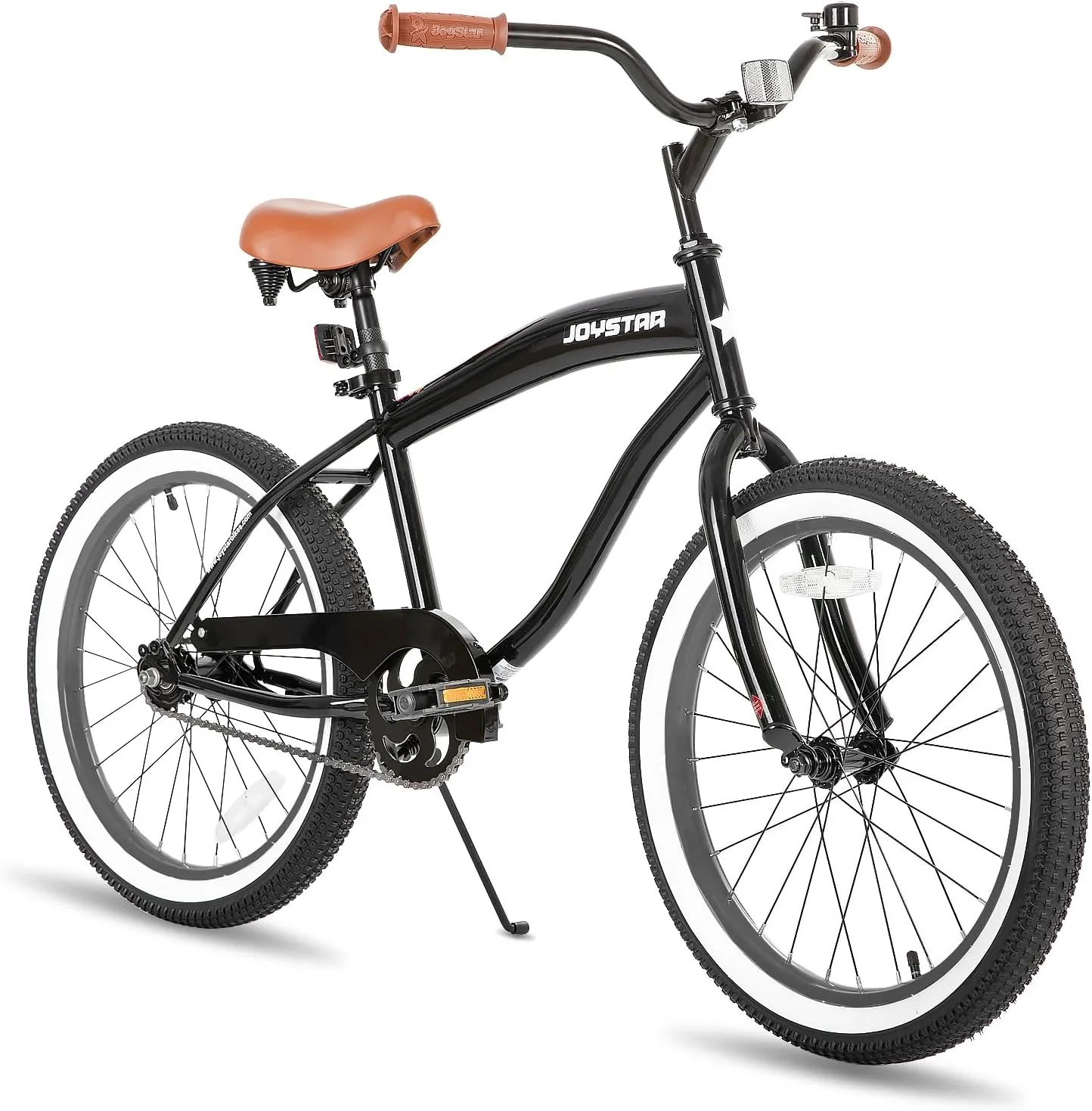 JOYSTAR 20" 24" 26" Beach Cruiser Bike for Girls, Boys, Mens and Womens, Single Speed Kids Cruiser Bikes with Coaster Brake, Multiple Colors