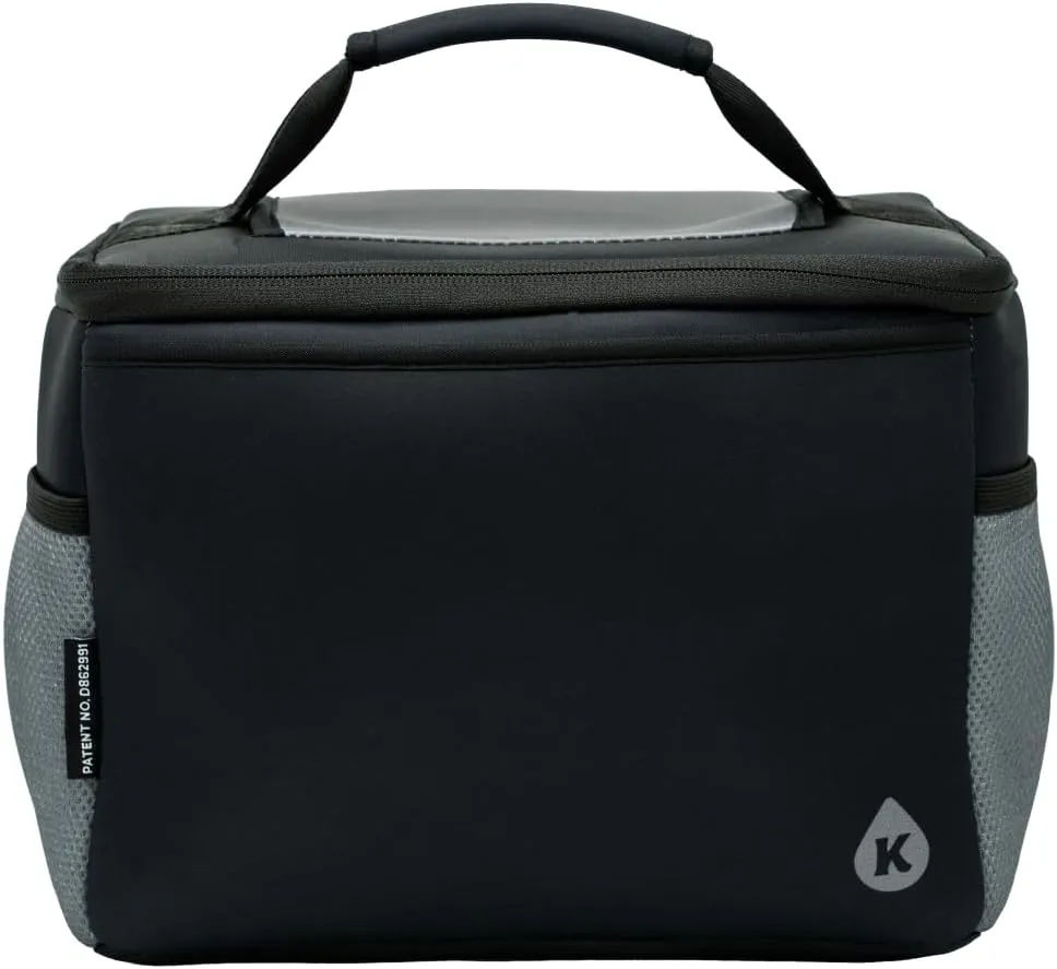 Kanga Softside Cooler Insulated Lunch Box - 4 Layer Insulation Drink Cooler for Food, Snacks, Can Beer and Seltzers - Leak Proof and Durability Tested - Kanga Brew Box