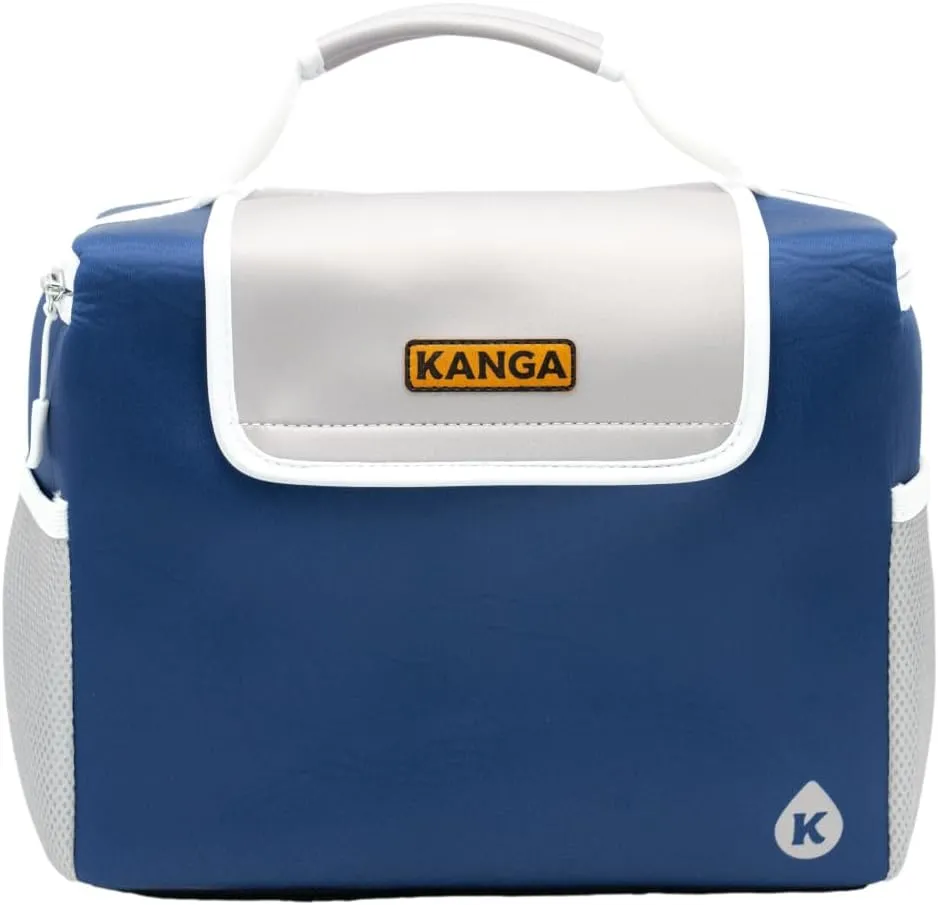 Kanga Softside Cooler Insulated Lunch Box - 4 Layer Insulation Drink Cooler for Food, Snacks, Can Beer and Seltzers - Leak Proof and Durability Tested - Kanga Brew Box