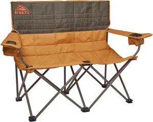 Kelty Loveseat Double Outdoor Camp Chair, 2-Person Camping, Festival, Concert Seat, Updated for 2022