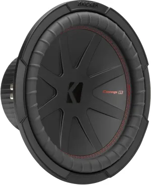 Kicker 48CWR122 CompR 12" Subwoofer, DVC, 2-ohm