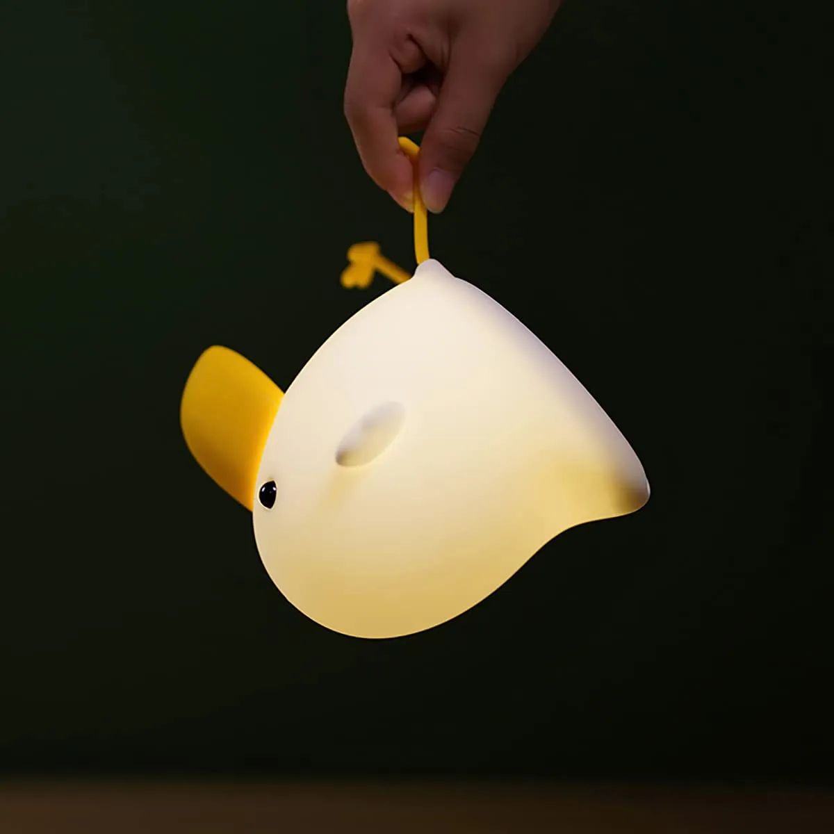 Kids Night Light, Cute Silicone Bird Nursery Lamp for Baby and Toddler,Animal Night Light for Boys and Girls,Squishy Night Light for Bedroom and Kids Room,Kids Gift (Bird)