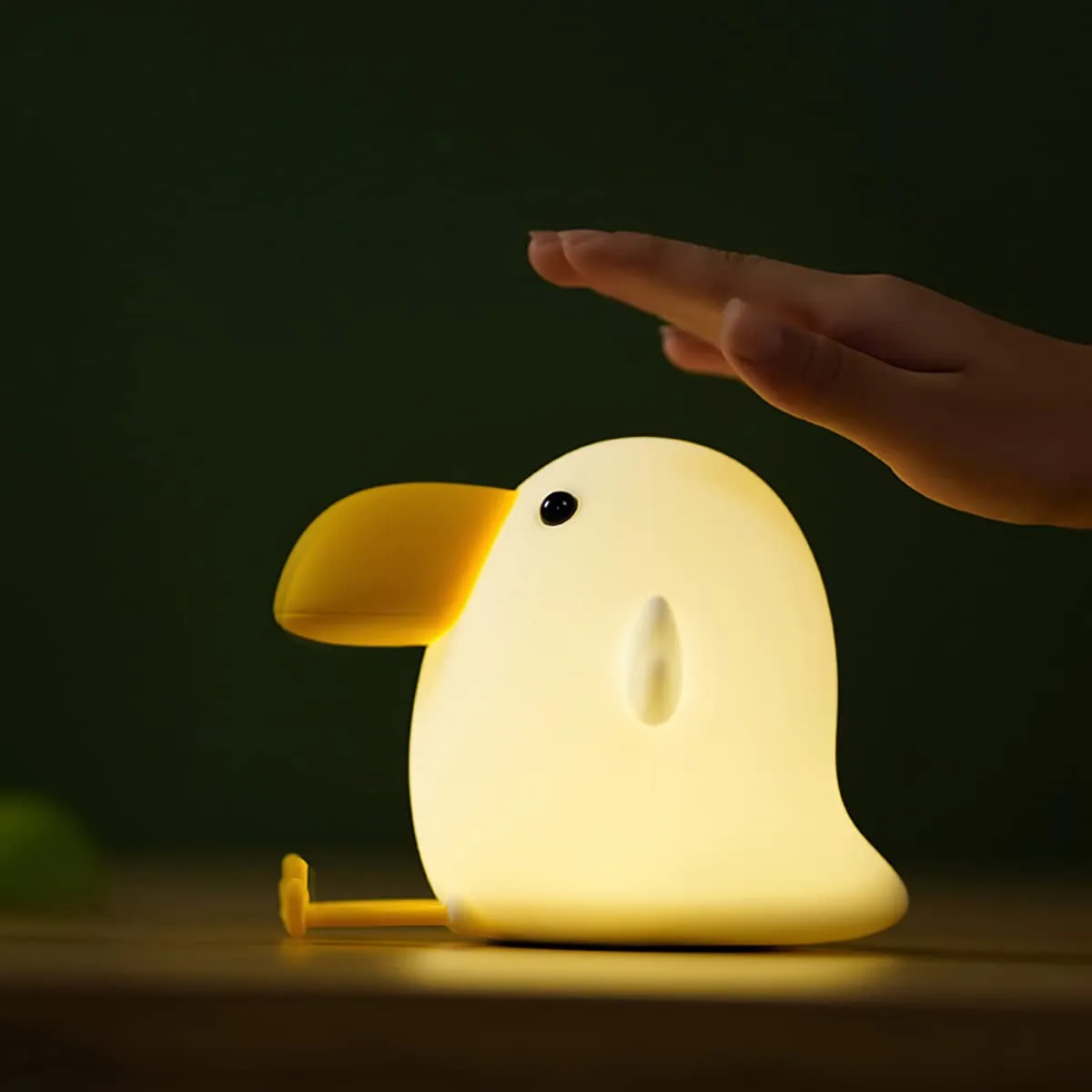 Kids Night Light, Cute Silicone Bird Nursery Lamp for Baby and Toddler,Animal Night Light for Boys and Girls,Squishy Night Light for Bedroom and Kids Room,Kids Gift (Bird)