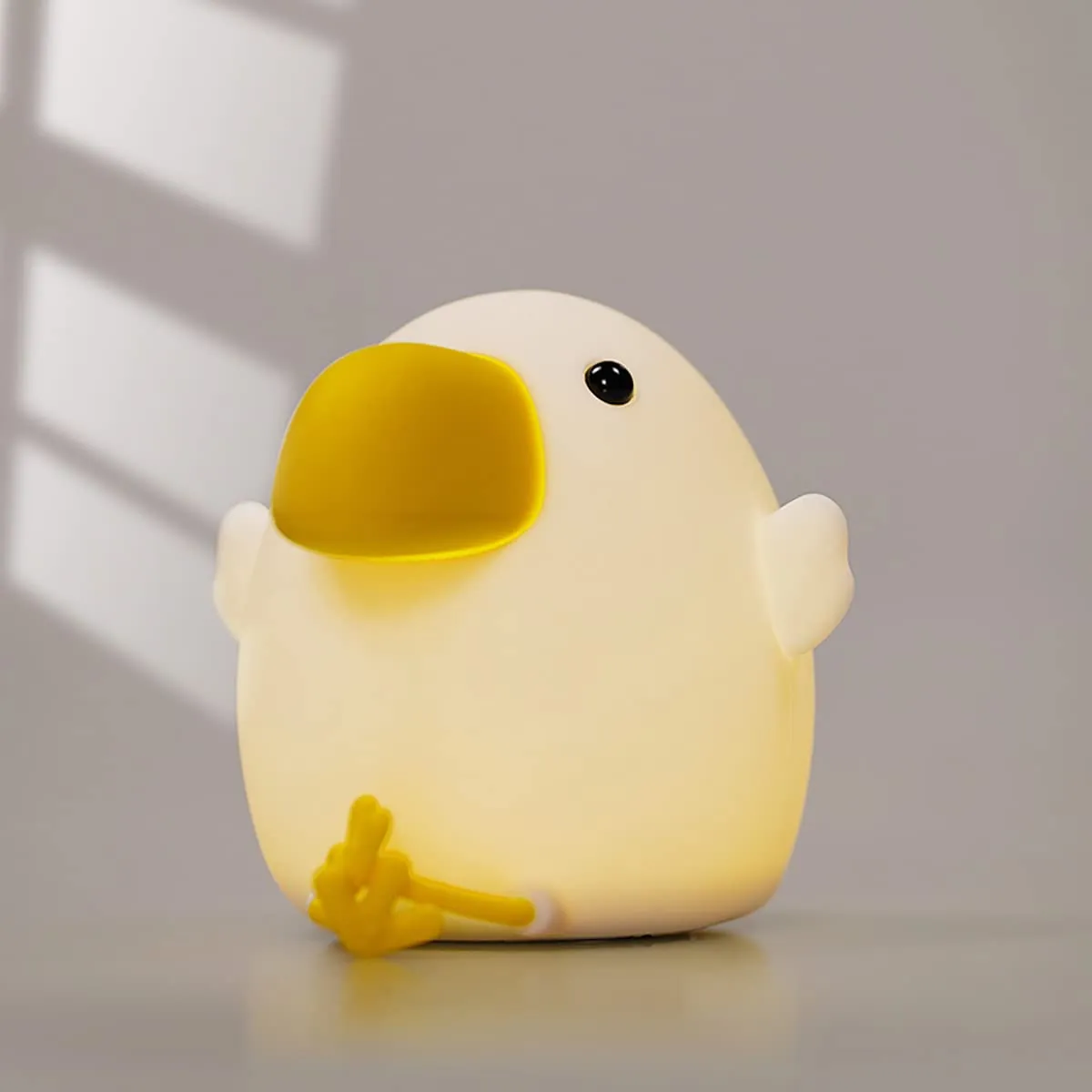 Kids Night Light, Cute Silicone Bird Nursery Lamp for Baby and Toddler,Animal Night Light for Boys and Girls,Squishy Night Light for Bedroom and Kids Room,Kids Gift (Bird)
