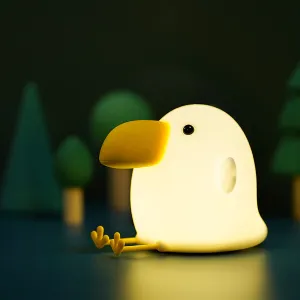 Kids Night Light, Cute Silicone Bird Nursery Lamp for Baby and Toddler,Animal Night Light for Boys and Girls,Squishy Night Light for Bedroom and Kids Room,Kids Gift (Bird)