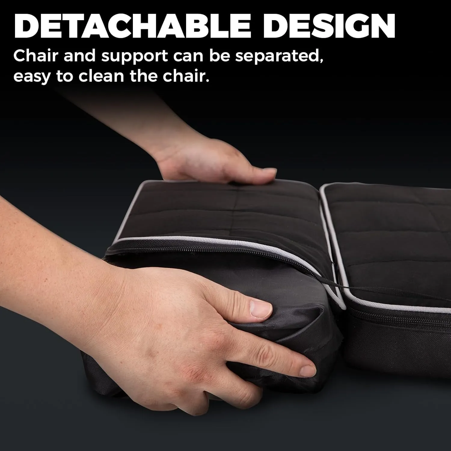 KingCamp Heated Stadium Seats for Bleachers, Portable Camping Seat Cushion with Detachable Dual Nano Heating Pads & PE PU Double Layer Cushion & Large Side Pocket for Camping Stadium Hunting BBQ