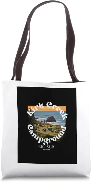 Kirk Creek Campground Tote Bag