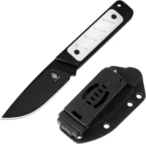 Kizer Smolt Fixed Blade Knife with Sheath, 2.98” 3V Steel Blade Fixed blade Knives with G10 Handle, Drop Point Small EDC for Men Women Camping Hunting Pocket Knife 1063A3