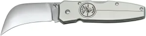 Klein Tools 44006 Pocket Knife, Electricians Knife with 2-5/8-Inch Hawkbill Blade and Aluminum Handle