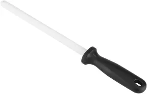 Knife Sharpening, 8 inch Ceramic Sharpening Rod Stick Sharpener Stone Tool Accessories for Home and Kitchen.