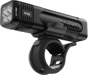 Knog Blinder 900 Bike Light - 900 Lumen Bicycle Light with Compact CNC Design, 6 Modes, USB-C Rechargeable, IP67 Waterproof, LED Battery Indicator & Side Visibility Windows