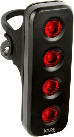 Knog Blinder MOB Bike Light: LED, USB Rechargeable, Hi-Powered Bicycle Headlight/Taillight