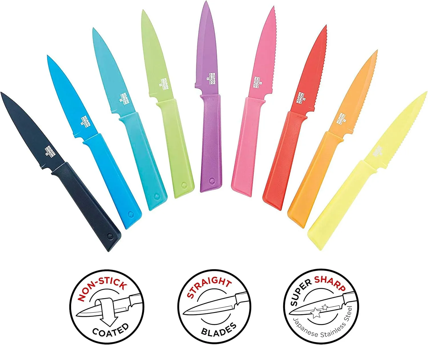 Kuhn Rikon "Colori " Bulk Paring Knife, Blue