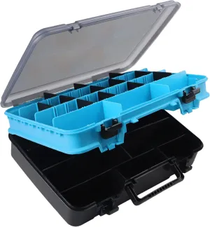 Large Tackle Box Double Layer Tackle Box Organizer Storage with Handle Camping Storage Containers Tool Box