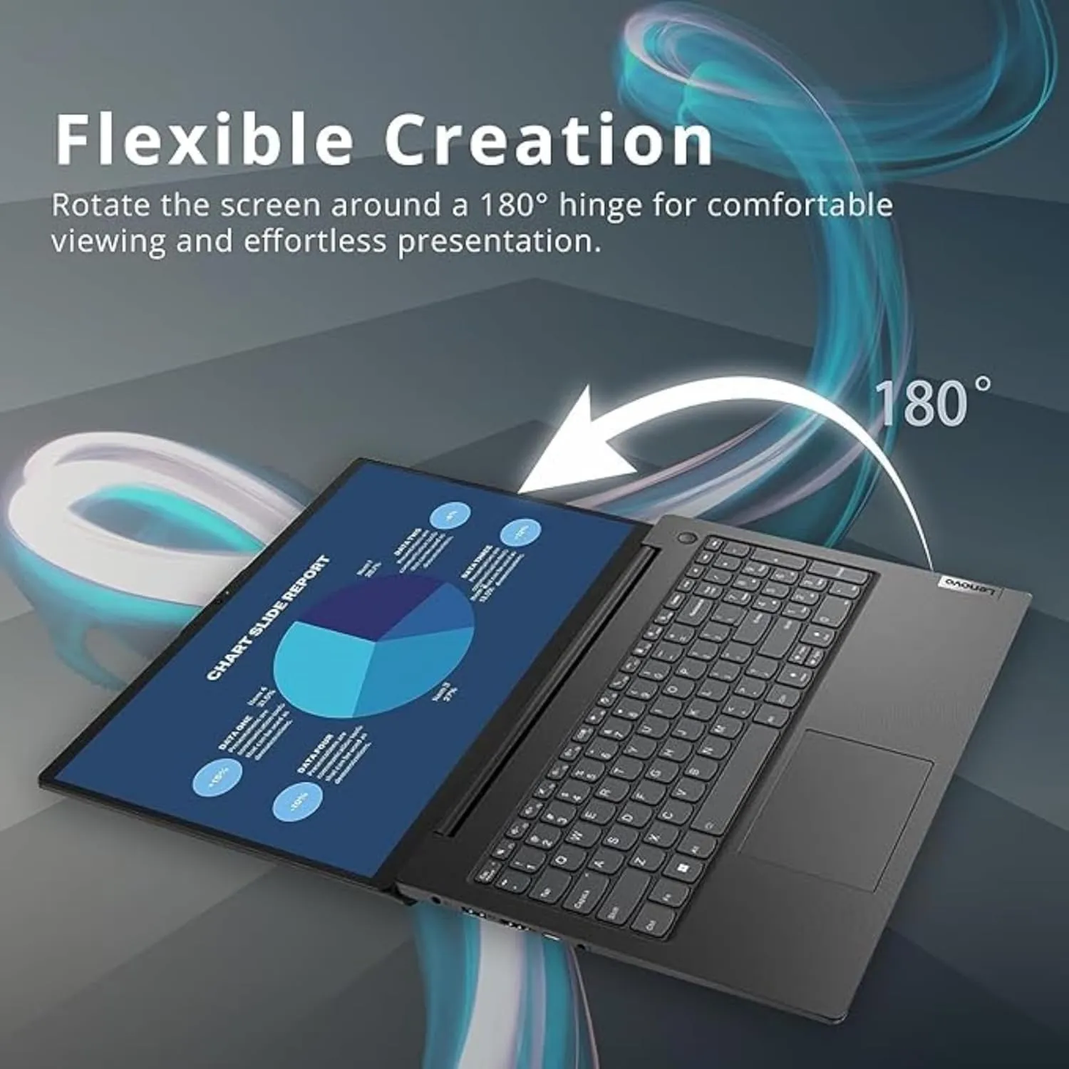 Lenovo V15 AI-Powered Business Laptop • Copilot Ready • 32GB RAM • 1TB PCIe SSD • 15.6 FHD Display w/Low-Blue Light • HDMI • Long Battery Life • Intel Processor • Ethernet Port • Win 11 Pro