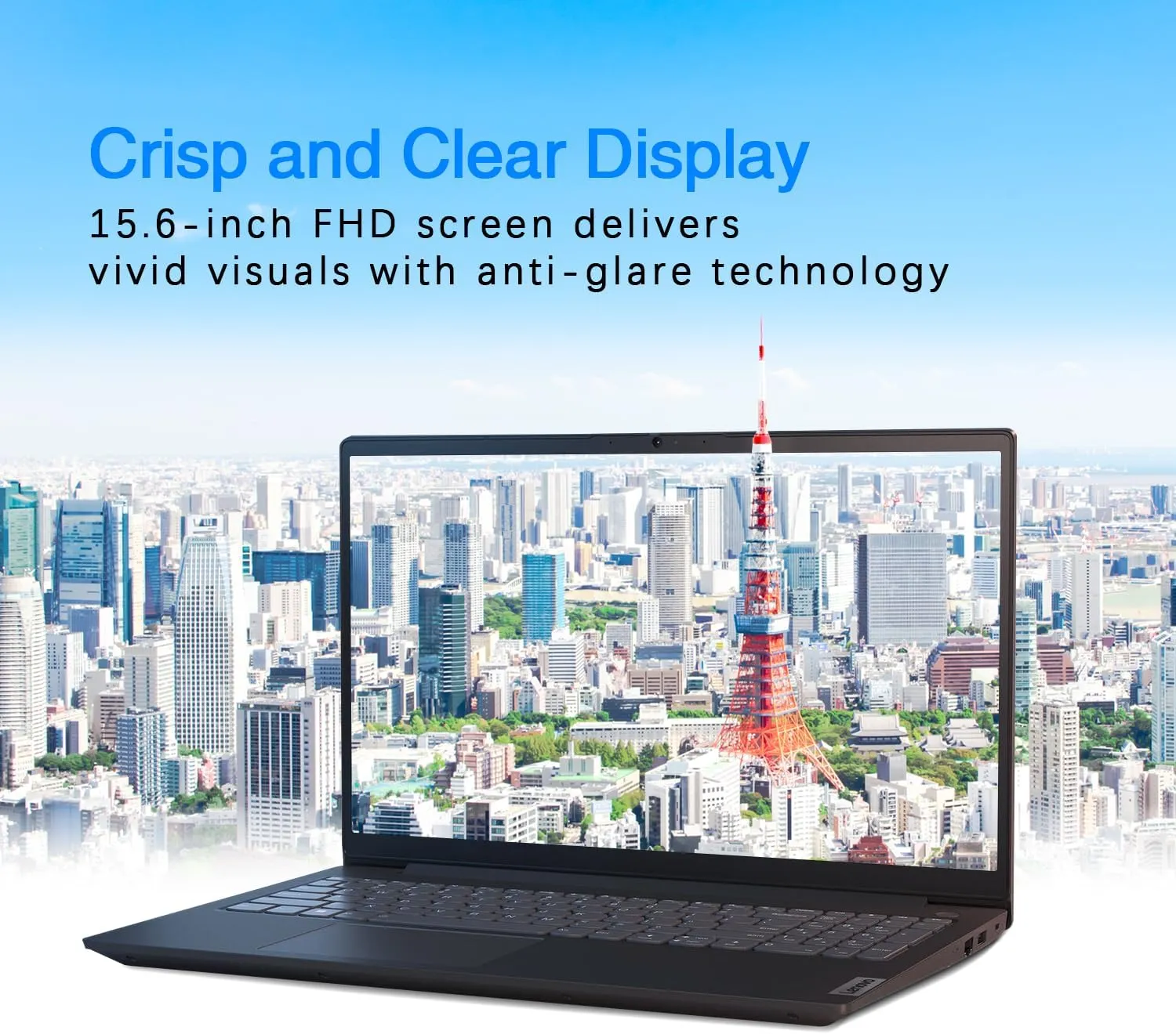 Lenovo V15 AI-Powered Business Laptop • Copilot Ready • 32GB RAM • 1TB PCIe SSD • 15.6 FHD Display w/Low-Blue Light • HDMI • Long Battery Life • Intel Processor • Ethernet Port • Win 11 Pro