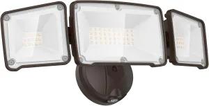 LEPOWER 3500LM Dusk to Dawn Flood Light Outdoor,35W LED Flood Light, Outdoor Security Lights with Photocell, 3200K, IP65 Waterproof, Exterior Flood Lights for Garden, Garage, House, Backyard (Brown)