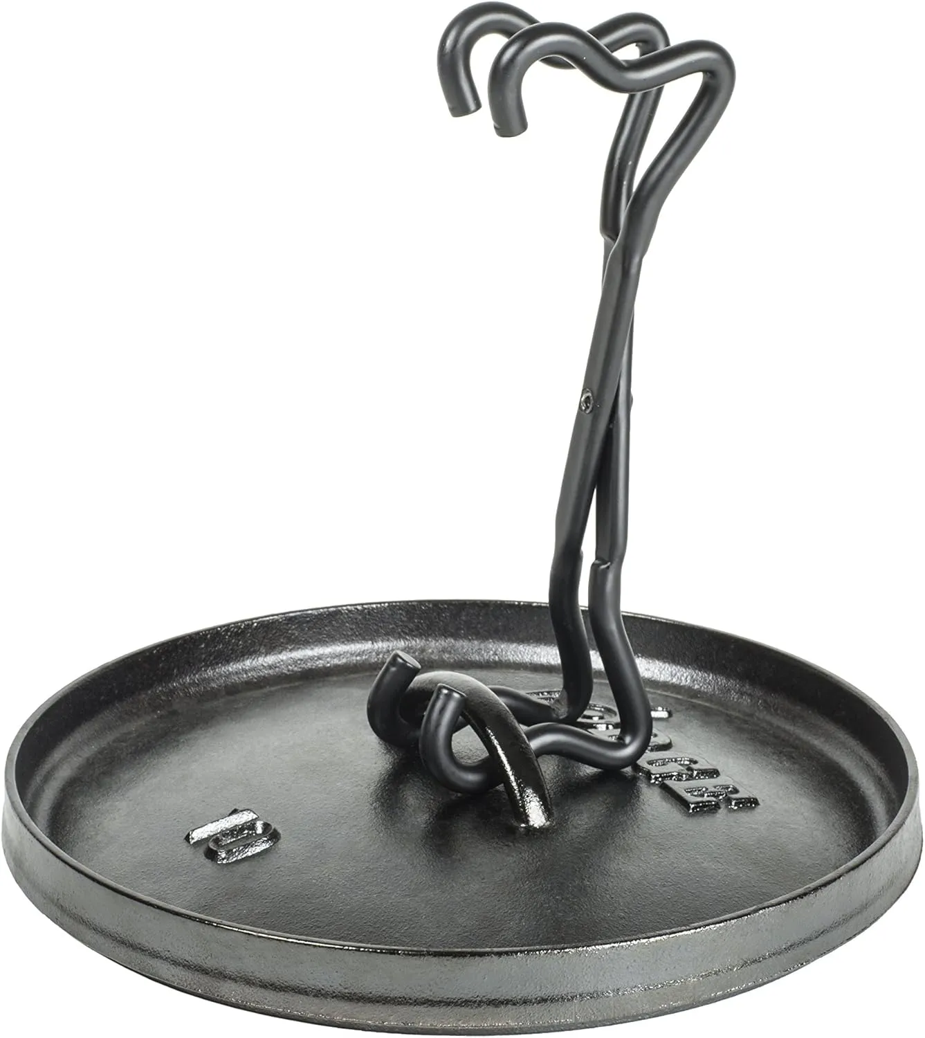 Lodge L8DO3 Cast Iron Dutch Oven (5-Quart) and Lodge 4-in-1 Camp Dutch Oven Tool