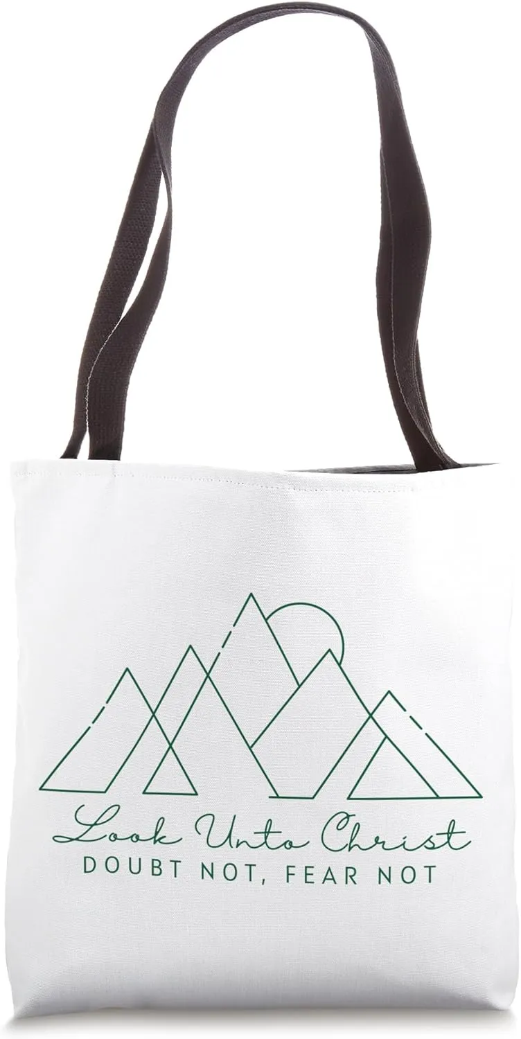 Look Unto Christ 2025 LDS Youth Theme Camp Tote Bag