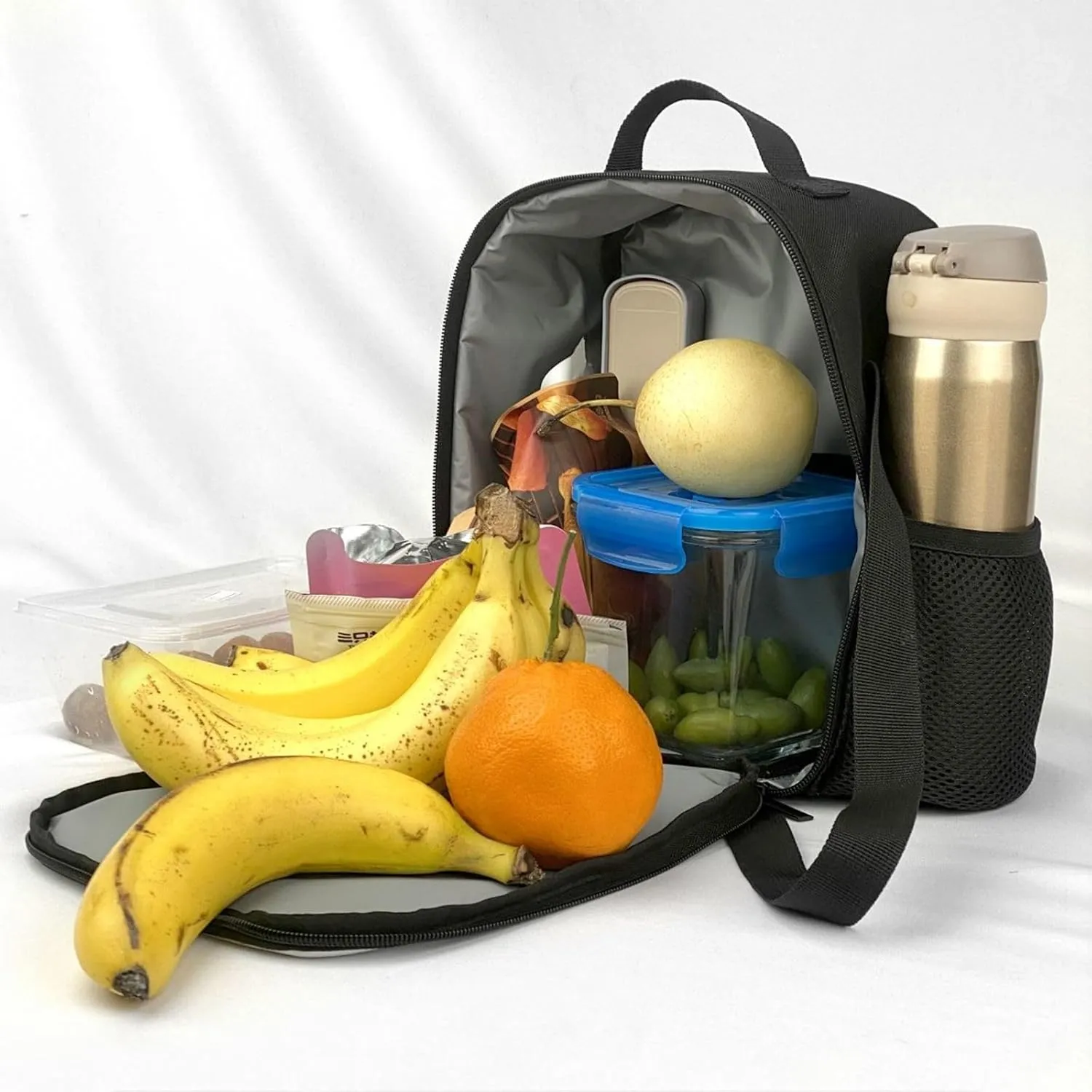 Lunch Bag Insulated Lunch Box for Men Women Unreal Flower Portable Lunch tote Bag Lunchbox
