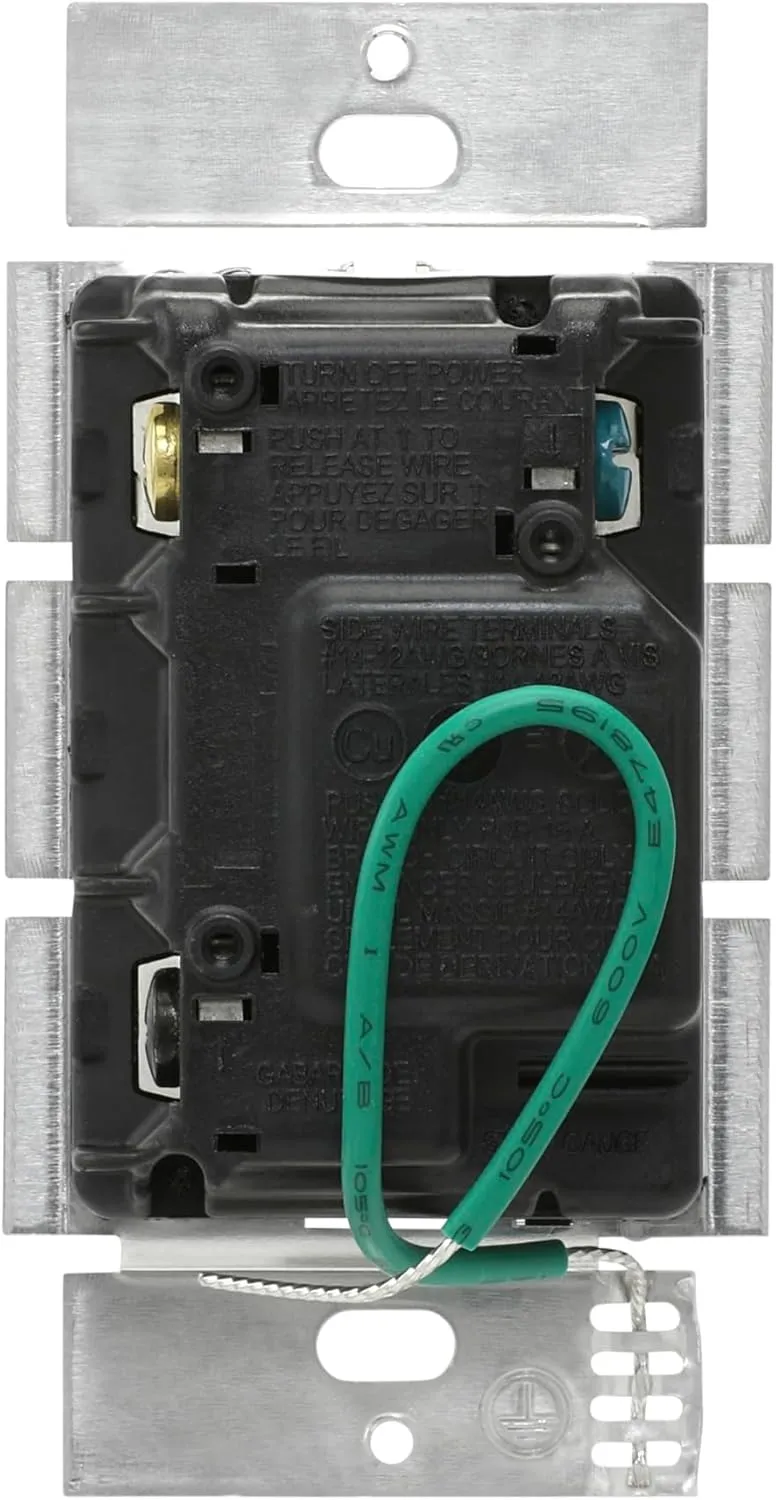 Lutron Maestro Motion Sensor Dimmer Switch for Bathroom, Garage, Laundry Room, and Closet, Occupancy and Vacancy Sensor, Single-Pole/Multi-Location, No Neutral Req, MSCL-OP153M-BI, Biscuit