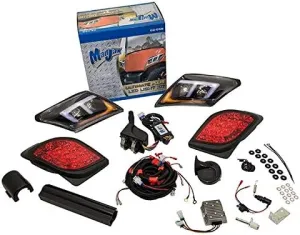MADJAX Ultimate Plus LED Light Kit for Yamaha Drive2 Golf Cart Models | Automotive-Style, Street-Ready Kit | Compatible with 2017-Up Models