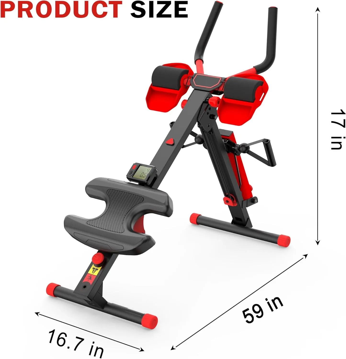 Magnetic Rowing Machine for Home Adjustable 8-Speed Booster Burn Fat & Sculpt Muscles Supports Up to 265 LBS Phone/Tablet-Ready Design