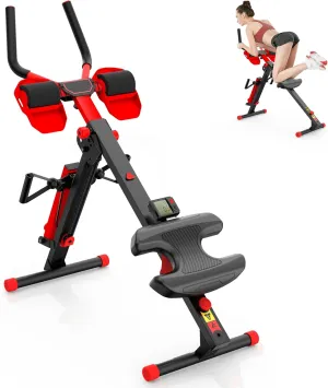 Magnetic Rowing Machine for Home Adjustable 8-Speed Booster Burn Fat & Sculpt Muscles Supports Up to 265 LBS Phone/Tablet-Ready Design