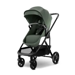 MAMA & BABY Rovee Bassinet Baby Stroller, 2-in-1 Foldable Infant Stroller with Reversible Seat, UPF 50  Canopy, All-Terrain Wheels for On-The-Go Families