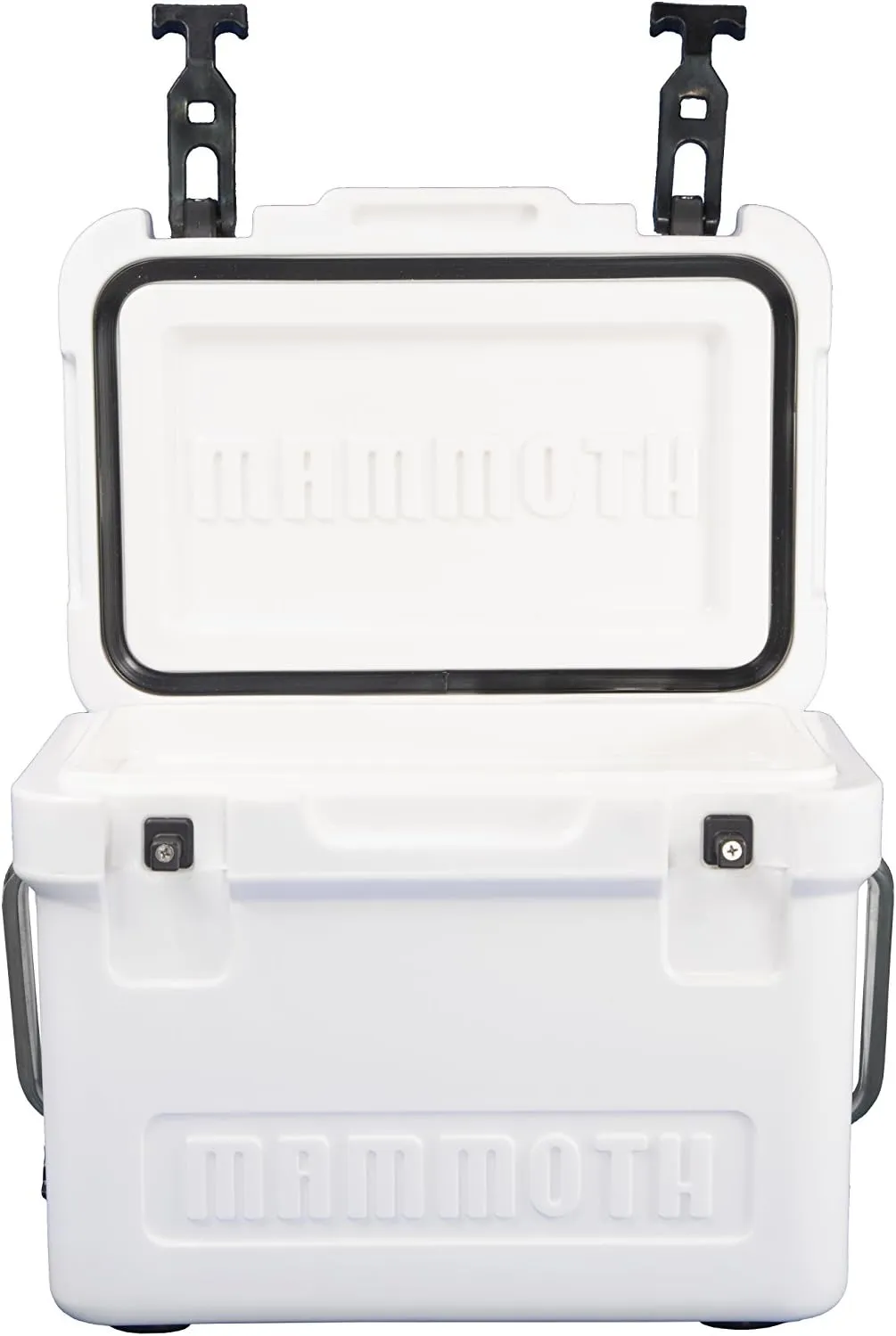 Mammoth Coolers Cruiser Series, Insulated Hard Ice Chest with Durable Double-Walled Rotomolded Construction, Great for On-The-Go Recreational Activities (Cruiser 15, White)