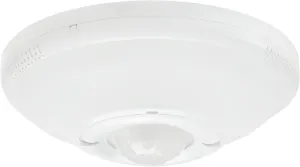 Maxxima Ceiling Mount 360 Degree PIR Occupancy Sensor - Hard-Wired Motion Sensor, LED Compatible, Commercial or Residential Automatic Sensing Solution for Indoor Use at Max Height 15ft, 120-277V