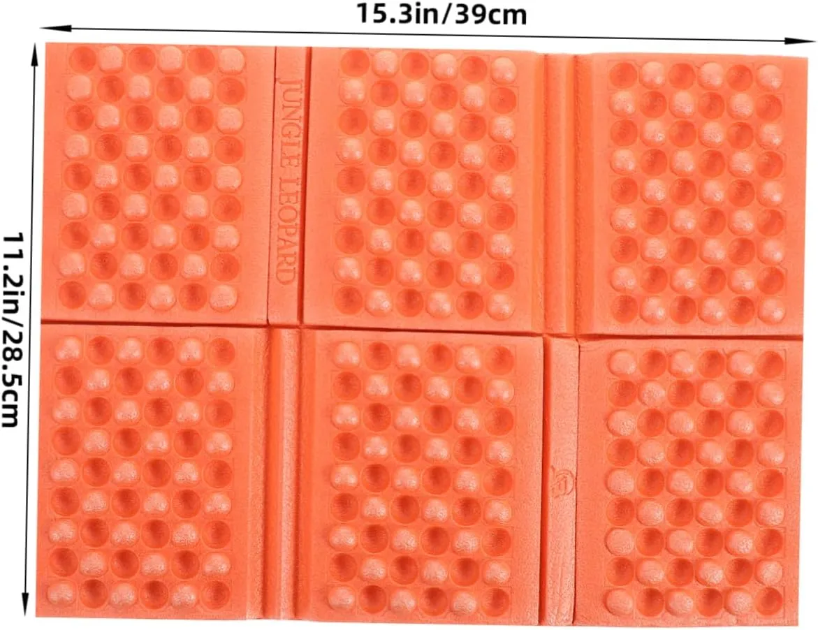 Mipcase 5sets Camping Sitting Mat Foldable Outdoor Picnic Cushion Multi-use Ground Seat Pad 2pcs*5