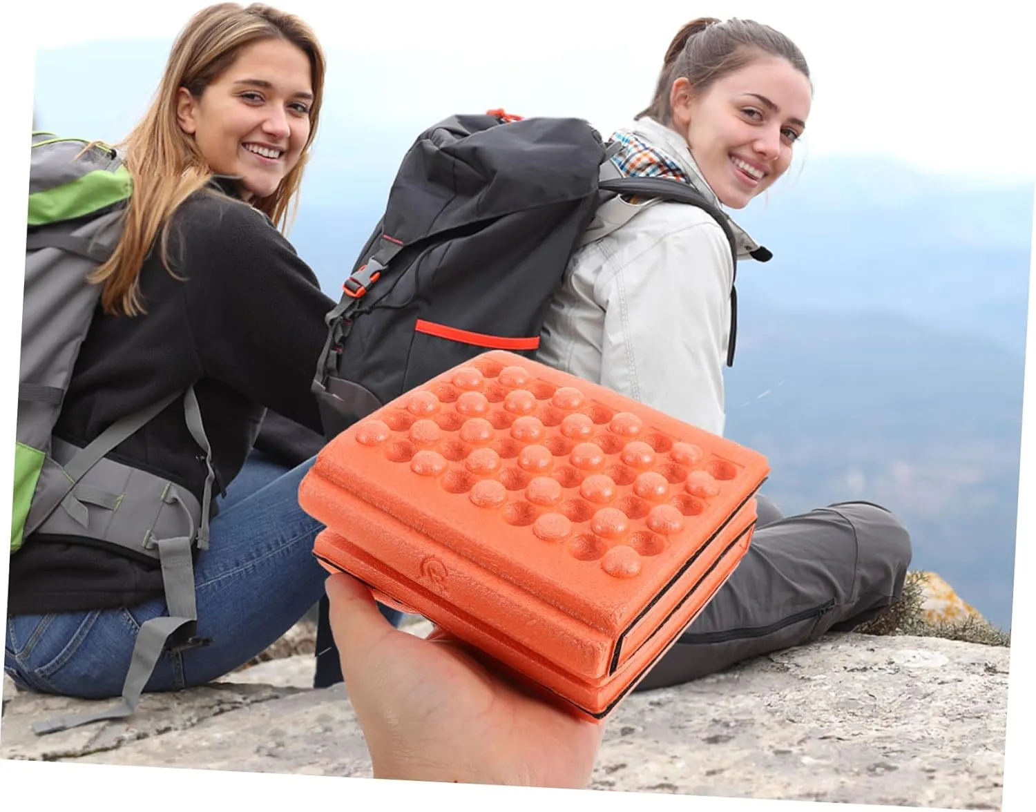 Mipcase 5sets Camping Sitting Mat Foldable Outdoor Picnic Cushion Multi-use Ground Seat Pad 2pcs*5