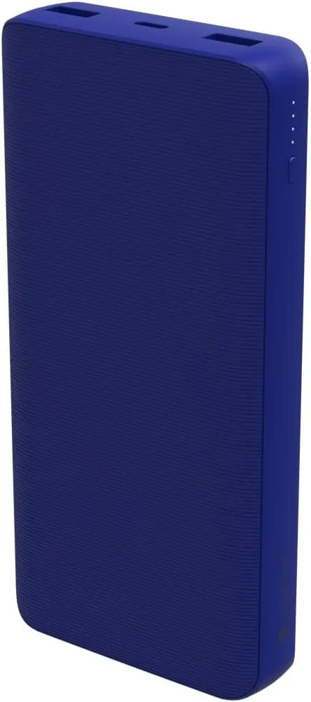 mophie Power Boost XL (20K)- Cobalt - PowerStation containing Large Internal Battery and Versatile USB-C Port