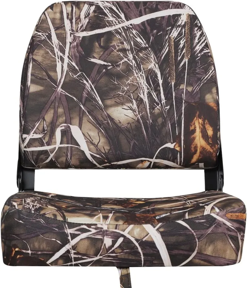 MSC Fishing Folding Boat Seats,One Pair Pack (S101 Camo)