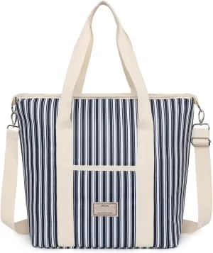 Nanxson Large Insulated Lunch Bag for Women Adult Reusable Leakproof Picnic Lunch Box Freezable Cooler Tote Bag