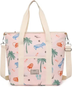Nanxson Large Insulated Lunch Bag for Women Adult Reusable Leakproof Picnic Lunch Box Freezable Cooler Tote Bag