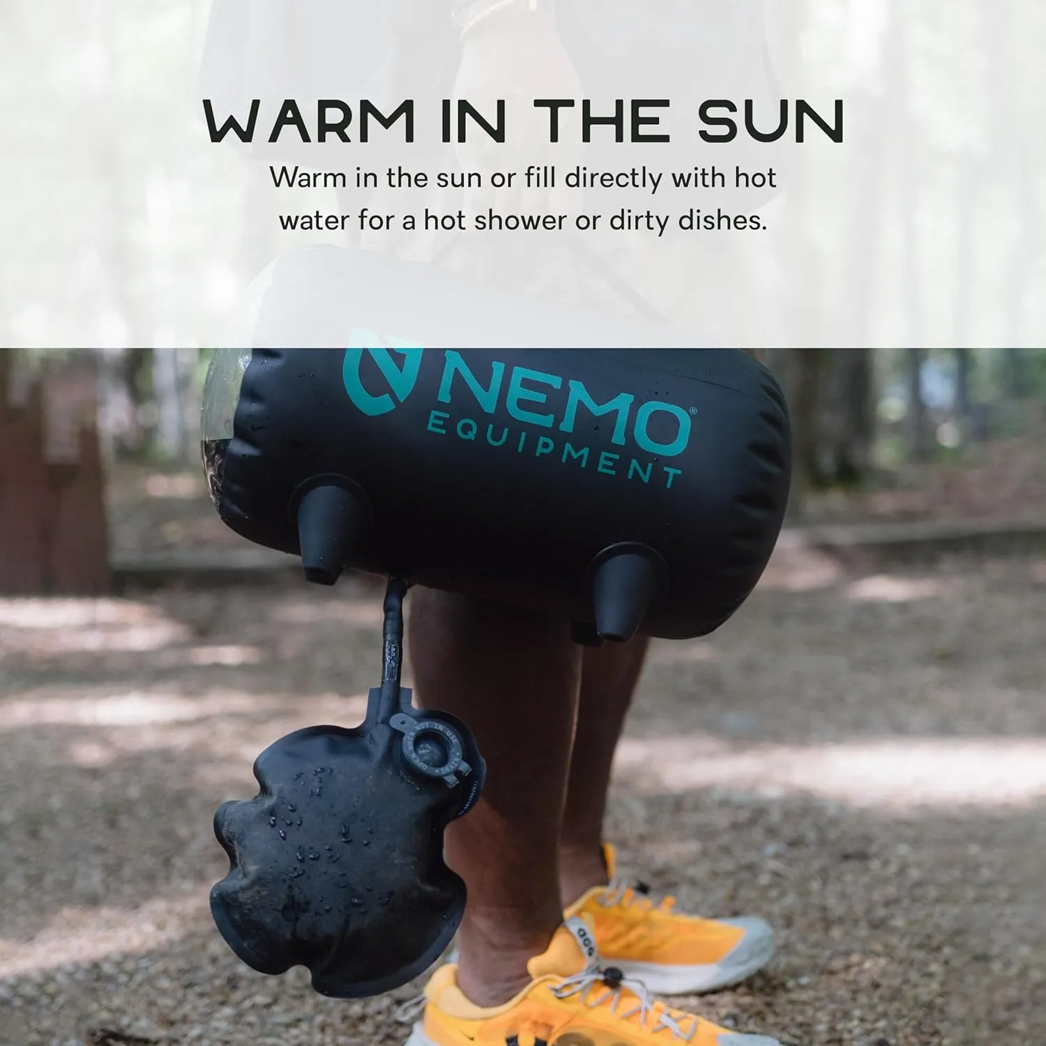 NEMO Helio Portable Pressure Camp Shower