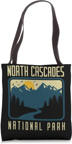 North Cascades National Park Hiking Vacation Tote Bag