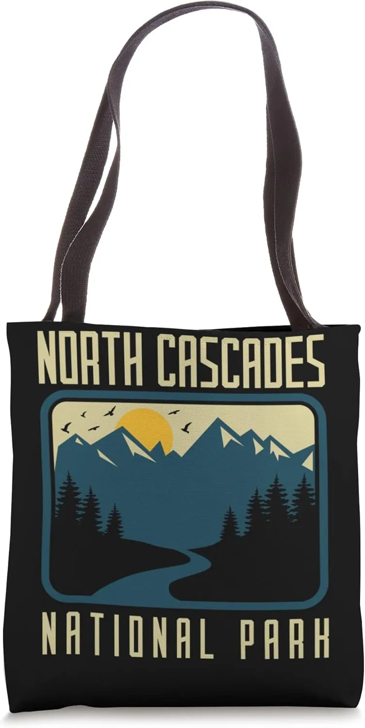 North Cascades National Park Hiking Vacation Tote Bag